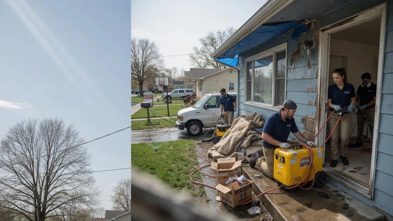 Basement Flood Cleanup in Mount Vernon, AR near me